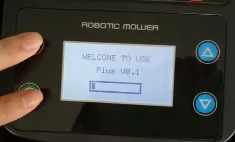 Diagnostic, Display menu, lawn mower, Lift sensors, Robot, robotzoo, wombat
