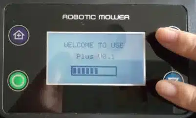 Diagnostic, Display menu, lawn mower, Lift sensors, Robot, robotzoo, wombat