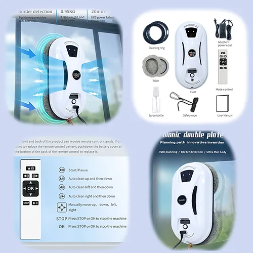 Gecko II New, robot, window cleaner, window robot