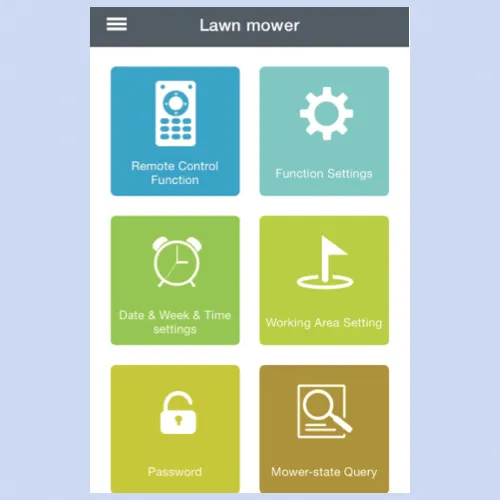 lawn mower, app, remote, control