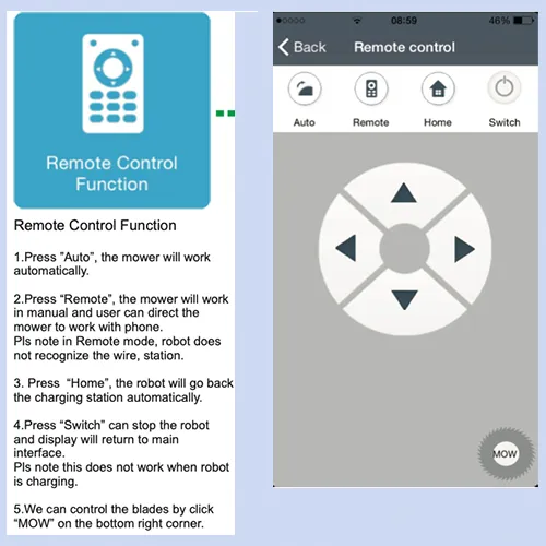 lawn mower, app, remote, control